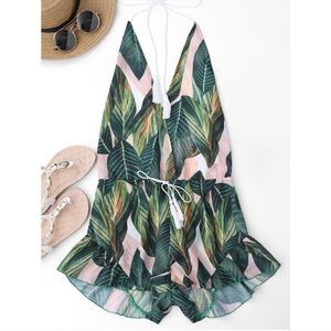 Floral Beach Coverup
